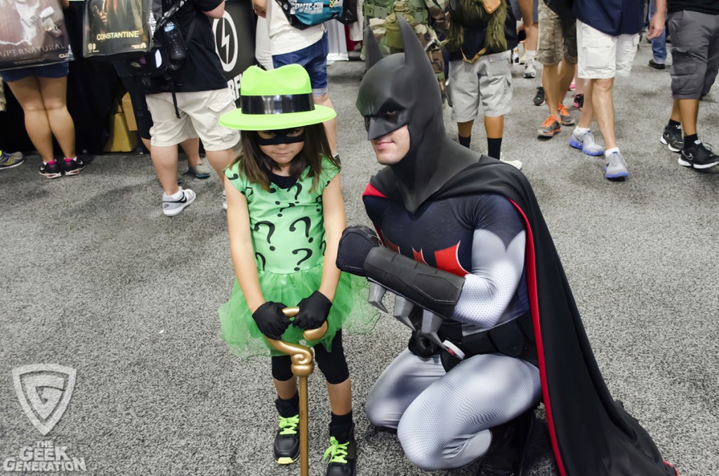 SDCC 2014 Batman - little Riddler