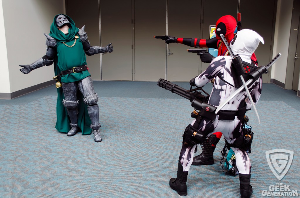 SDCC 2014 - Doom vs Deadpools