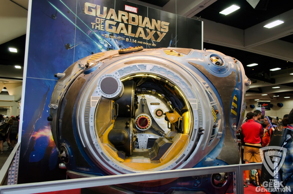 SDCC 2014 - Guardians of the Galaxy pod