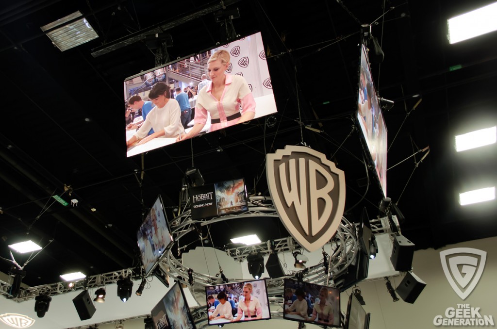 SDCC 2014 - Hobbit signing - Cate Blanchett and Evangeline Lilly