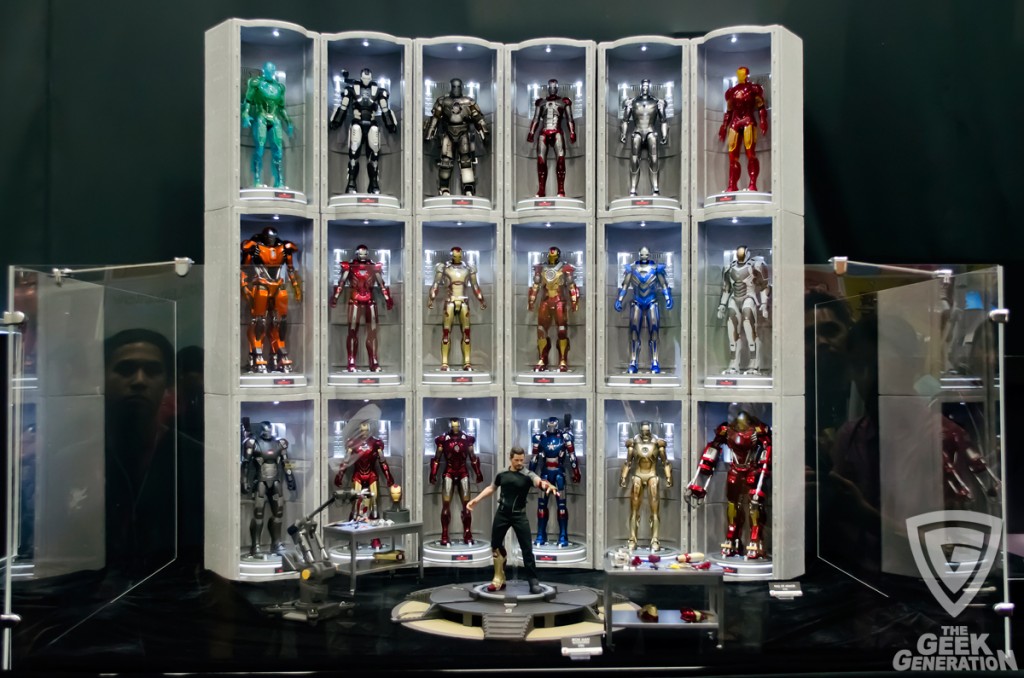SDCC 2014 - Hot Toys - Iron Man - Hall of Armor
