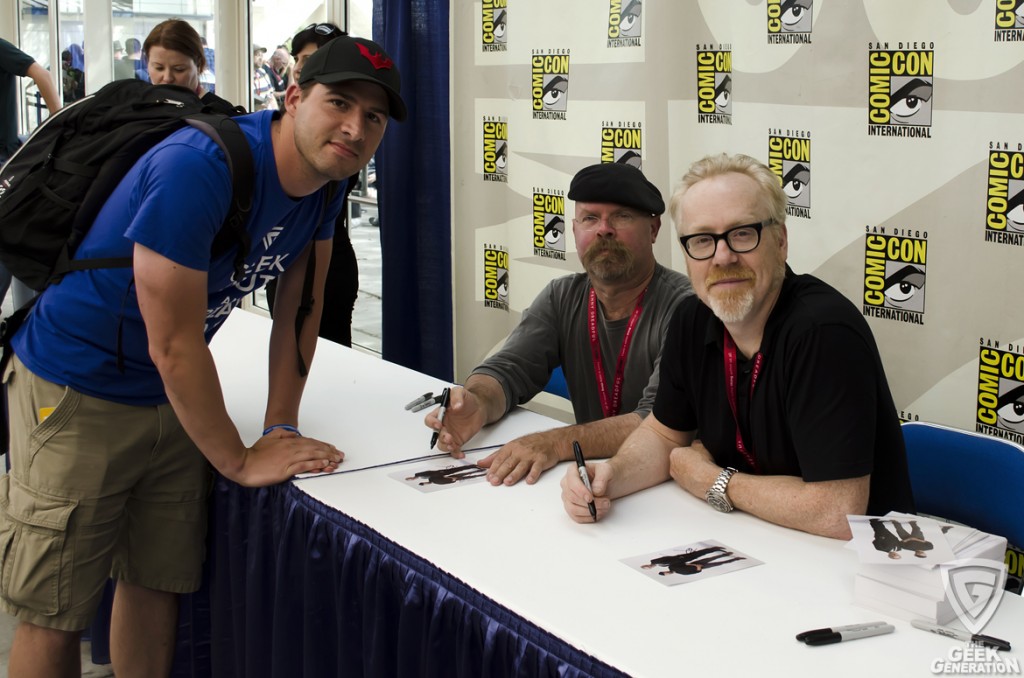 SDCC 2014 - Rob and the Mythbusters