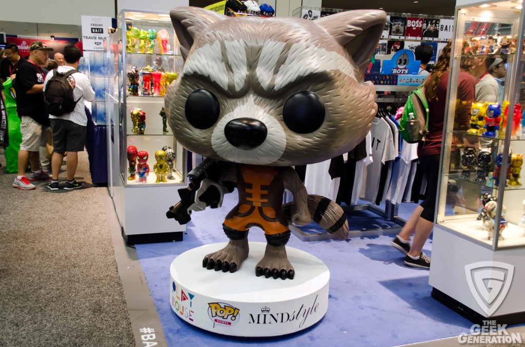 SDCC 2014 - Rocket Raccoon - POP statue