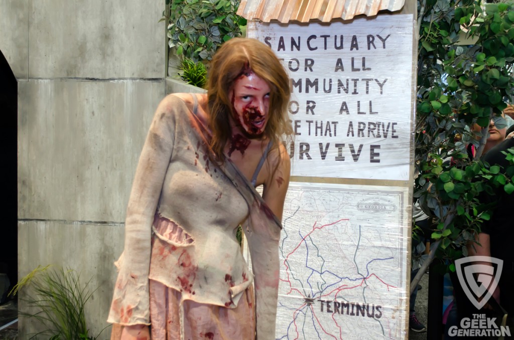 SDCC 2014 - The Walking Dead zombie