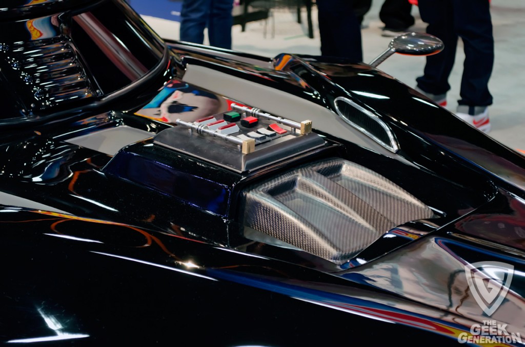 SDCC 2014 - Vadermobile - Hot Wheels - hood detail