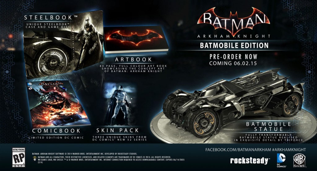 Batman Arkham Knight - Batmobile Edition