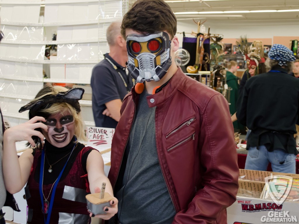 GraniteCon 2014 - Star Lord and Rocket Raccoon close