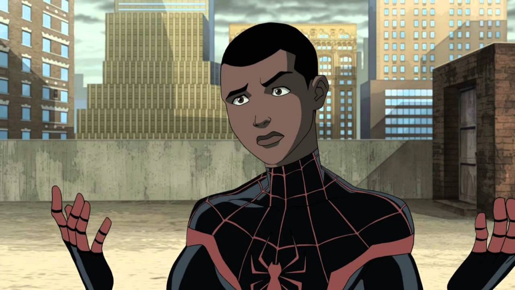Miles Morales in Ultimate Spider-Man cartoon
