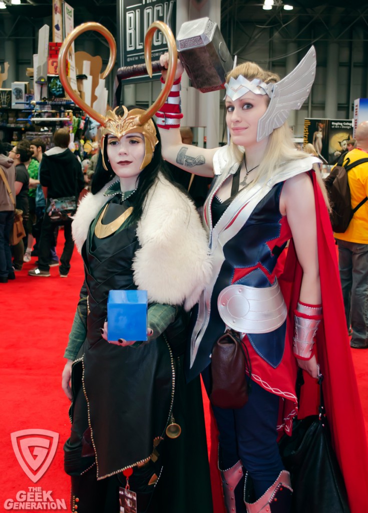 NYCC 2013 - Loki and Thor