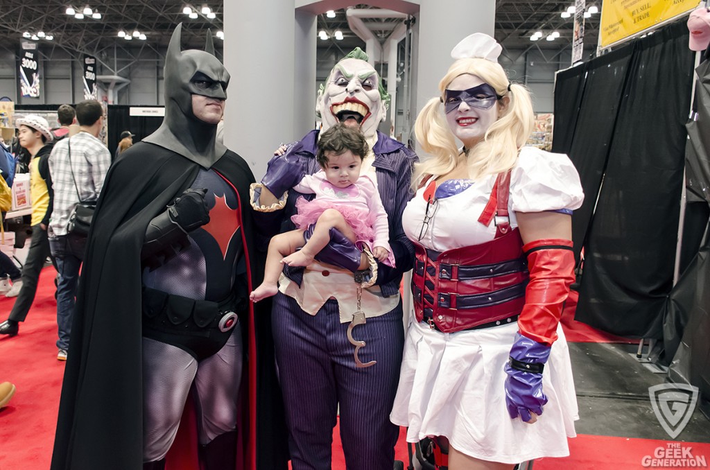 NYCC 2014 Batman - Joker and Harley Quinn