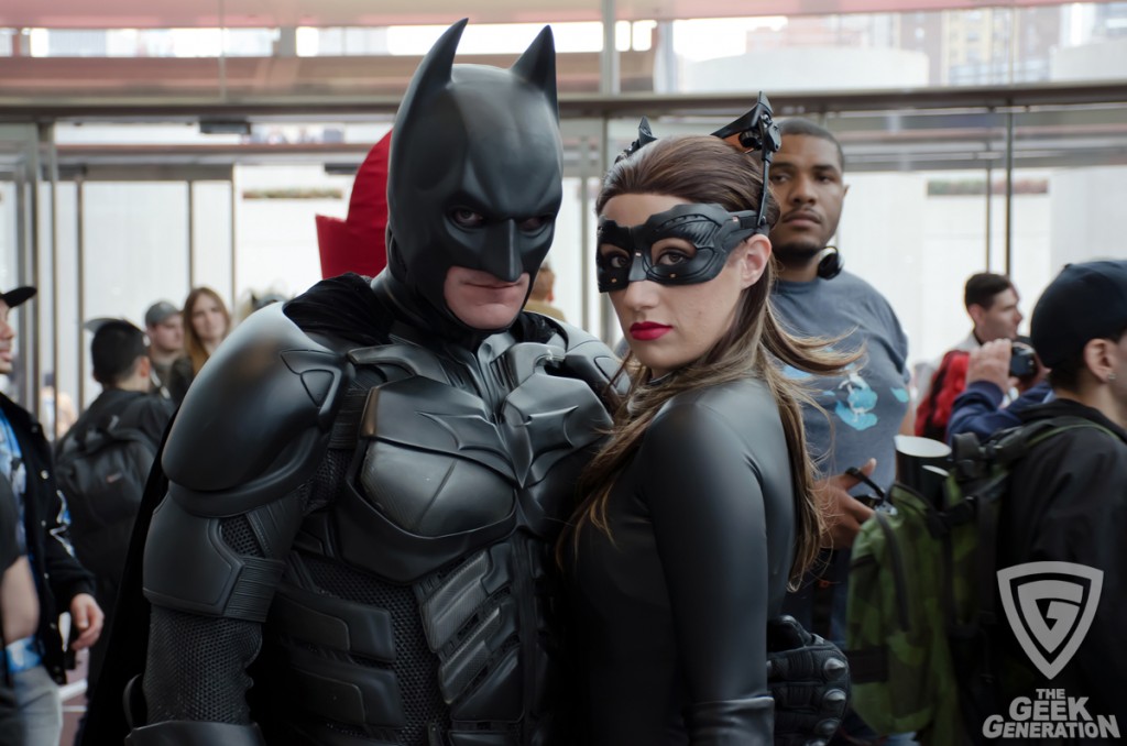 NYCC 2014 - Batman and Catwoman