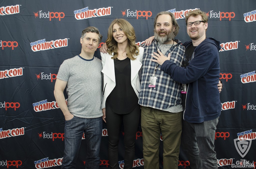 NYCC 2014 - Rick and Morty cast