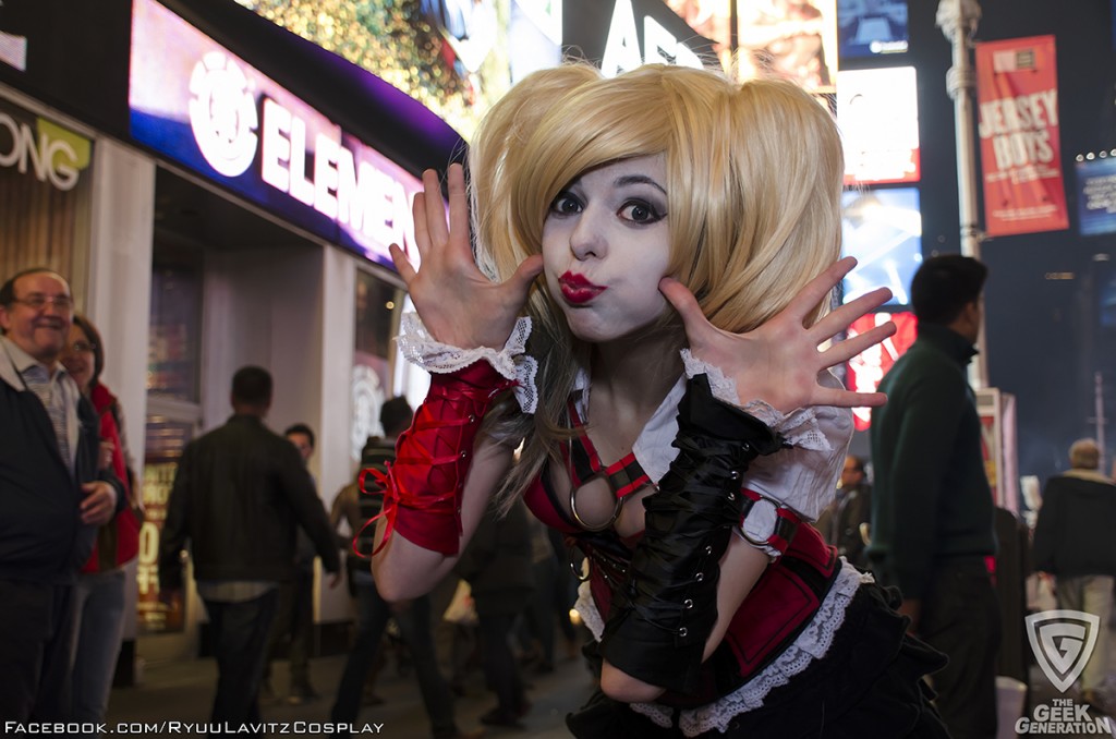 Ryuu Lavitz - Harley Quinn - Times Square - tease