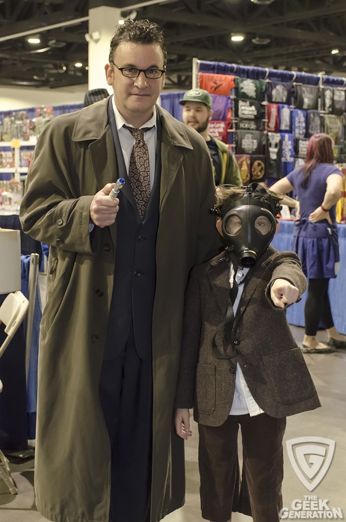 RICC 2014 - Doctor Who and gas mask