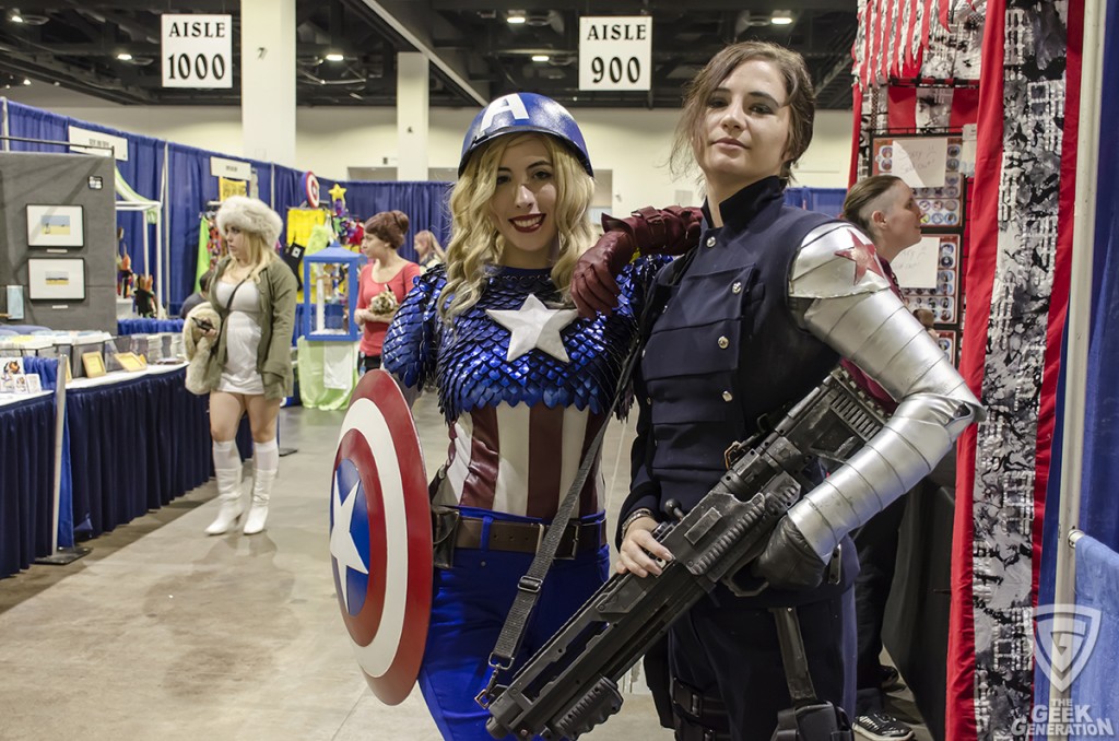 RICC 2014 - fem Captain America and Winter Soldier