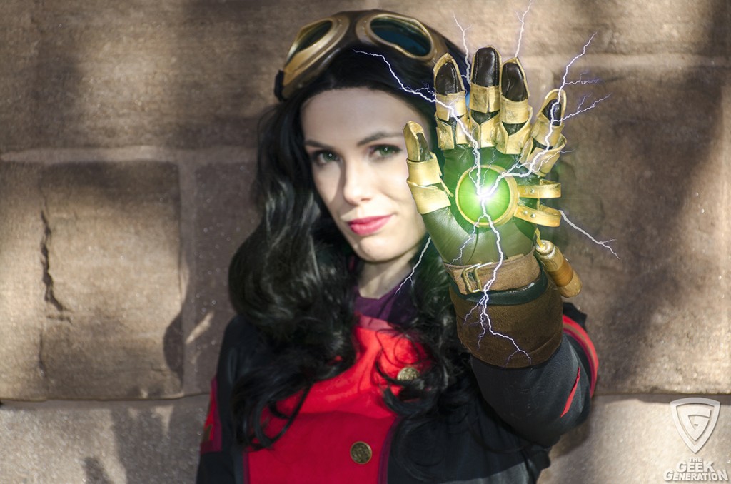 Kyla Cosplay - Asami - Equalist glove lightning