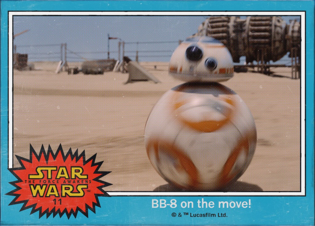 Star Wars The Force Awakens - trading card - BB-8