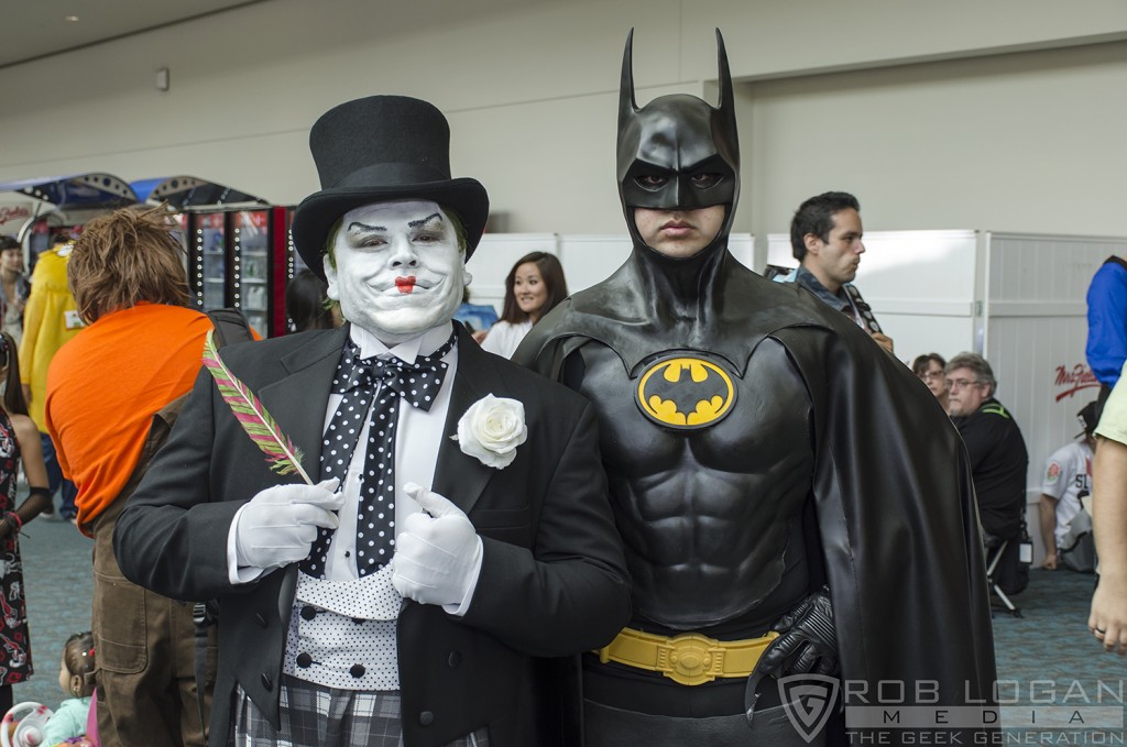 SDCC 2015 - Burton Batman and Joker