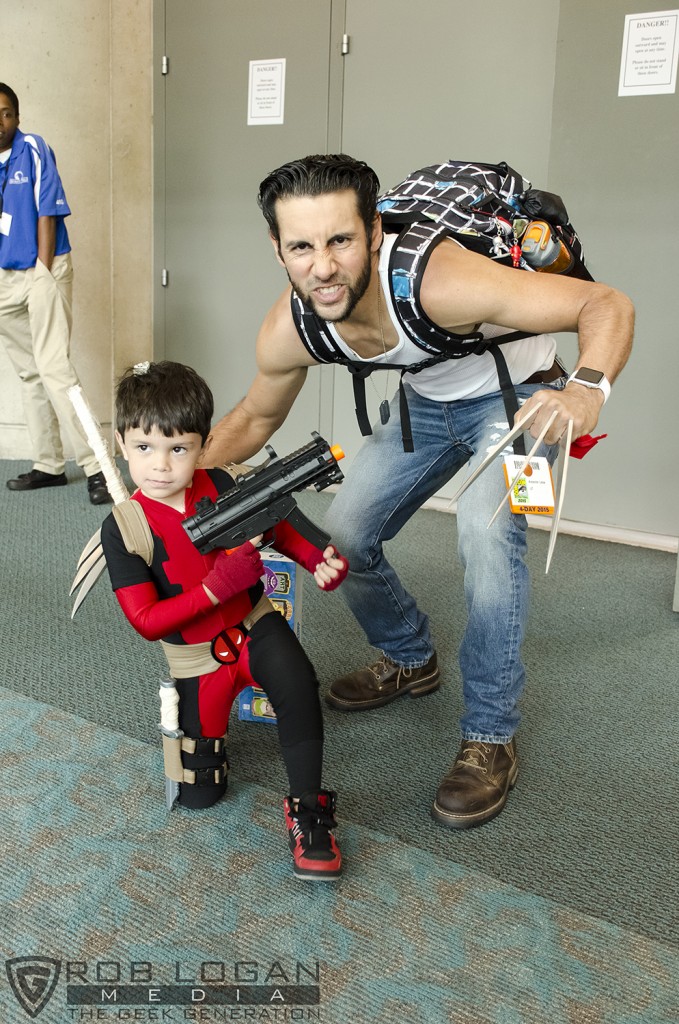 SDCC 2015 - Wolverine and Deadpool
