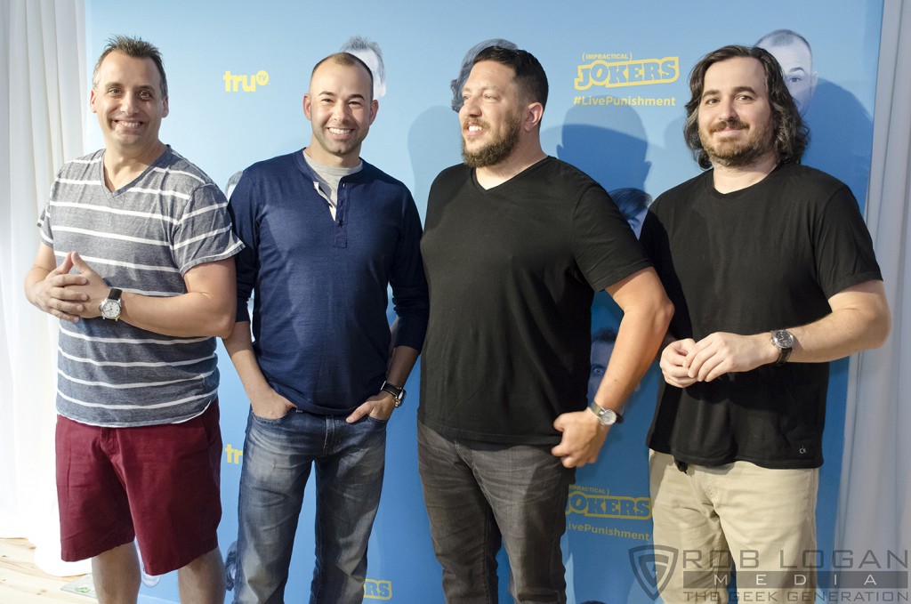 Impractical Jokers - Live Punishment Special - Jokers on backdrop