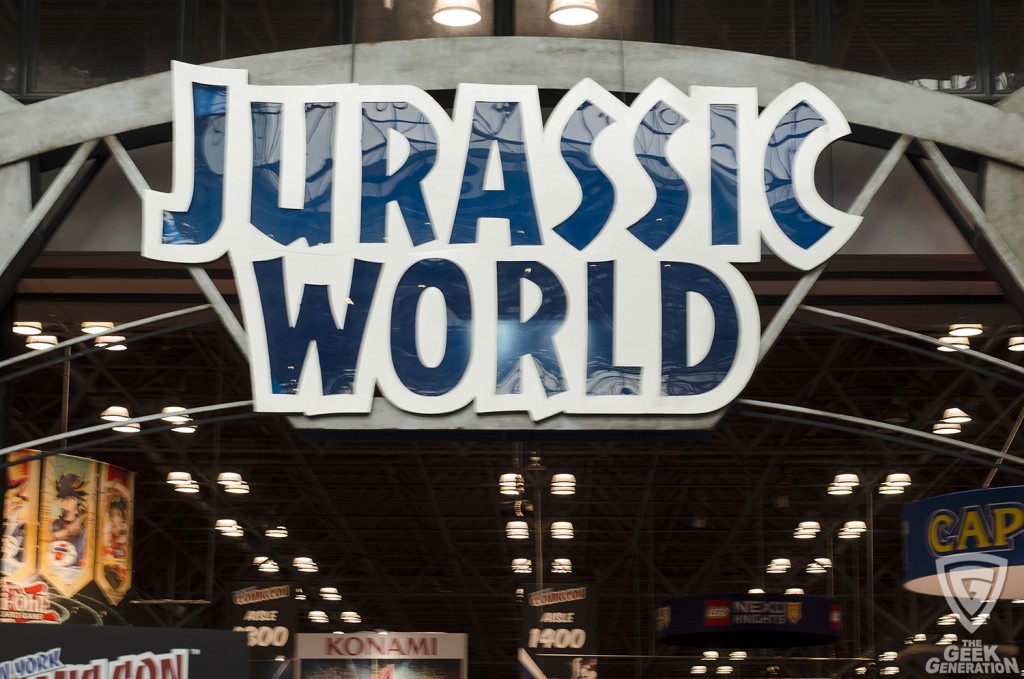 NYCC 2015 - Jurassic World sign