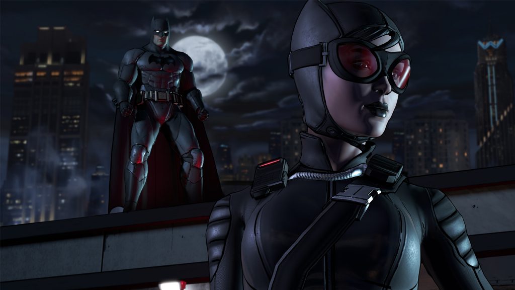 Batman The Telltale Series - Bruce Selina Rooftop
