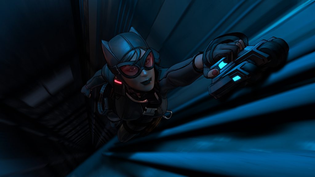 Batman The Telltale Series - Selina Elevator